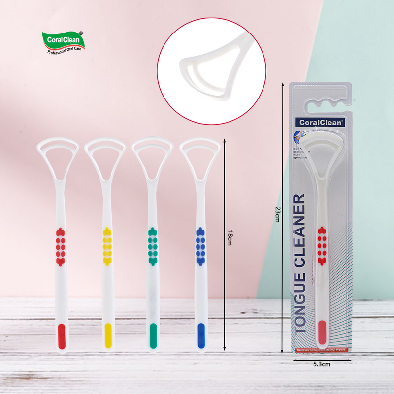Wholesale Plastic Tongue Cleaner Dental Products Sostenible Tongue Ticklers