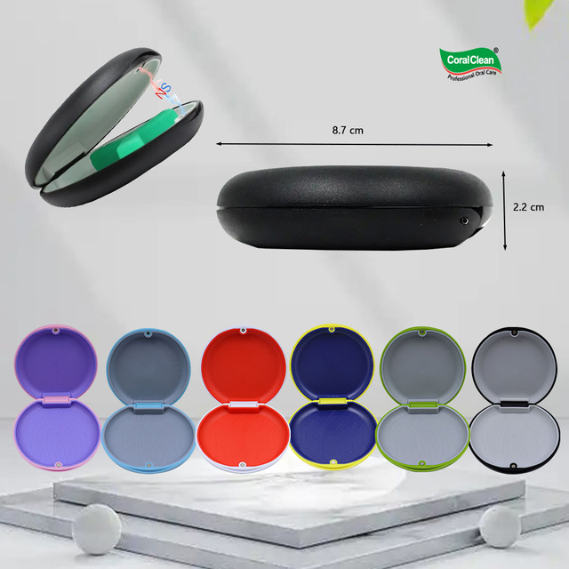 Dental Tray Case Custom Logo Retainer Box Plastic Orthodontic Custom Retainer Case Caja Alicates Ortodoncia