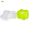 Factory Price Customized Logo Colorful Plastic Orthodontic Denture Storage Box