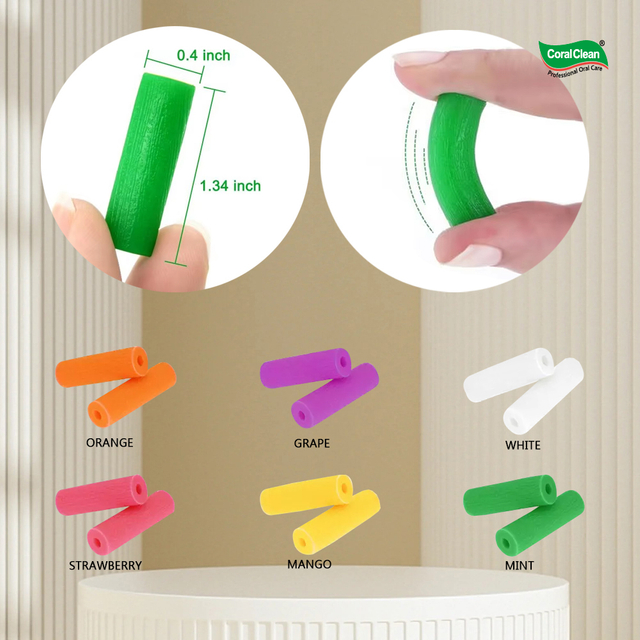 2 Pieces Set Orthodontic Aligner Tray Seaters Chew Dental Teeth Chewies Exercise the Chewing Ability of Teeth