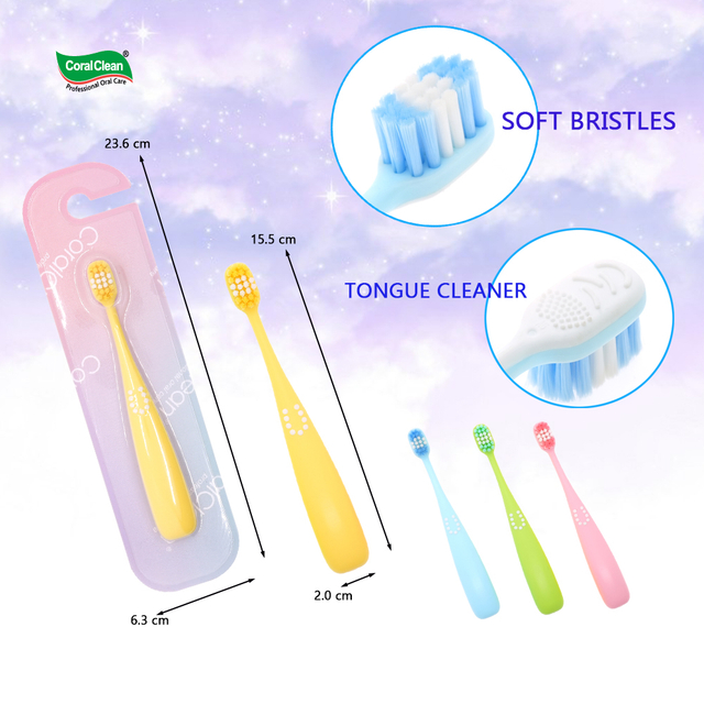 Trending Products Ultra Soft Kid Toothbrush Toddler Toothbrush Cute Child Brush