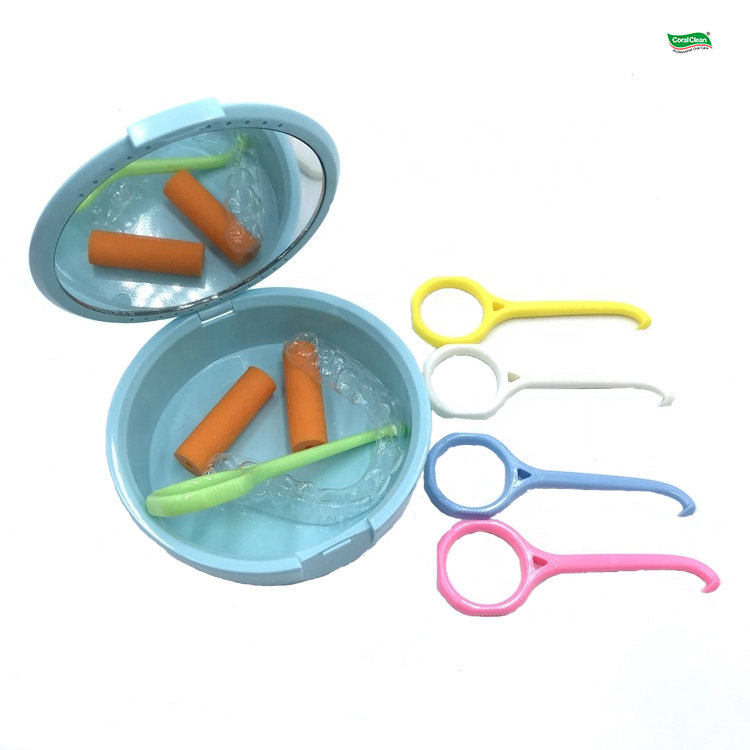 Individual Packaged Aligner Removal Tool Invisible Dental Clear Aligners Removal Hooks Multilayer