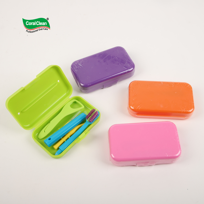 Portable Ortho Kit Cleaning Products Dental Braces Brush Hygiene Pack Kit De Ortodoncia
