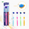 Mouth Cleaning Oral Care Tongue Scrubber Fresh Breath Tongue Wiper Silicone Cleaner