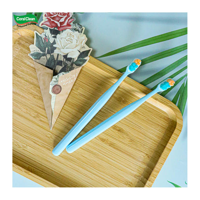 Custom Super Ultra Soft Bristles Plastic Toothbrush Adult Toothbrush