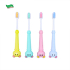Colorful Children's Toothbrush with Soft Bristles and a Cute Little Mouse Handle Easy to Grasp