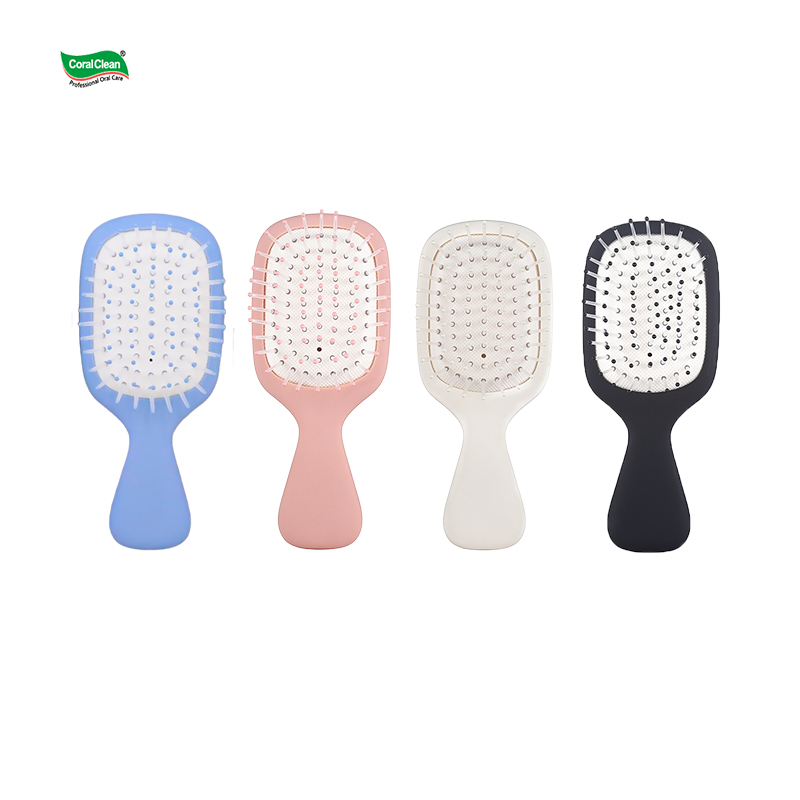 Air Cushion Hair Brush Square Compact Gentle Detangling Scalp Massager for Travel