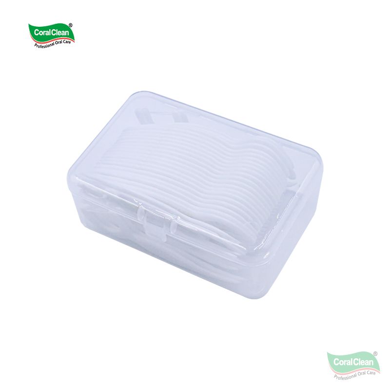 Wholesale Custom Logo Dental Floss Picks Strong Mint Waxed / Unwaxed Biodegradable Handle Oral Care Products Manufacturer