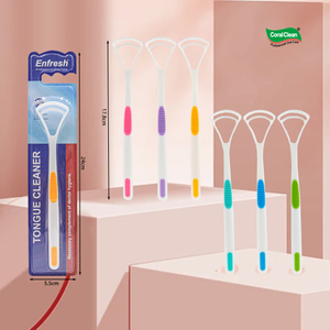 High Quality Dental Clean Tongue Raspador De Lngua Brush Tongue Scraper