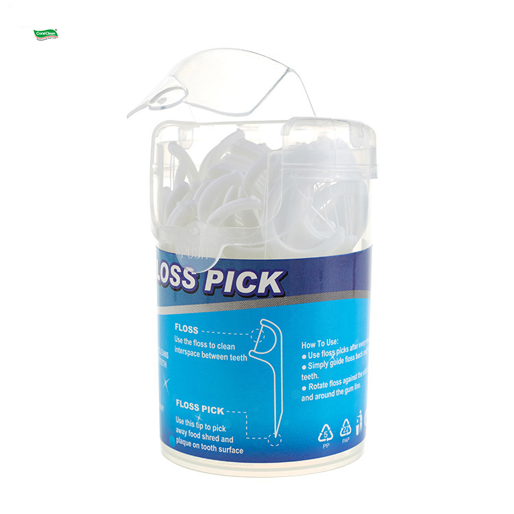 High Quality Factory Dental Floss Pick Manufactory 50PCS Box Stick Picks
