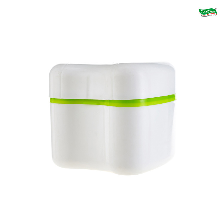 Factory Price Customized Logo Colorful Plastic Orthodontic Denture Storage Box