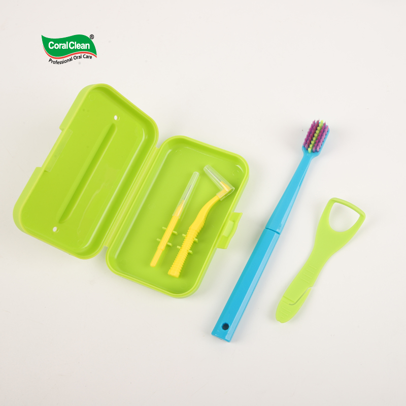 Portable Ortho Kit Cleaning Products Dental Braces Brush Hygiene Pack Kit De Ortodoncia