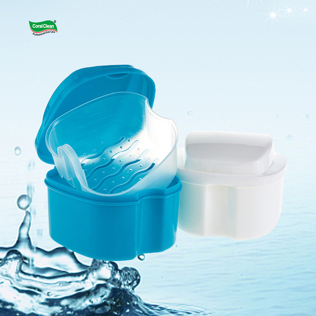 Manufacturer Denture Box Keep Dentures Clean and Hygienic Storage Case