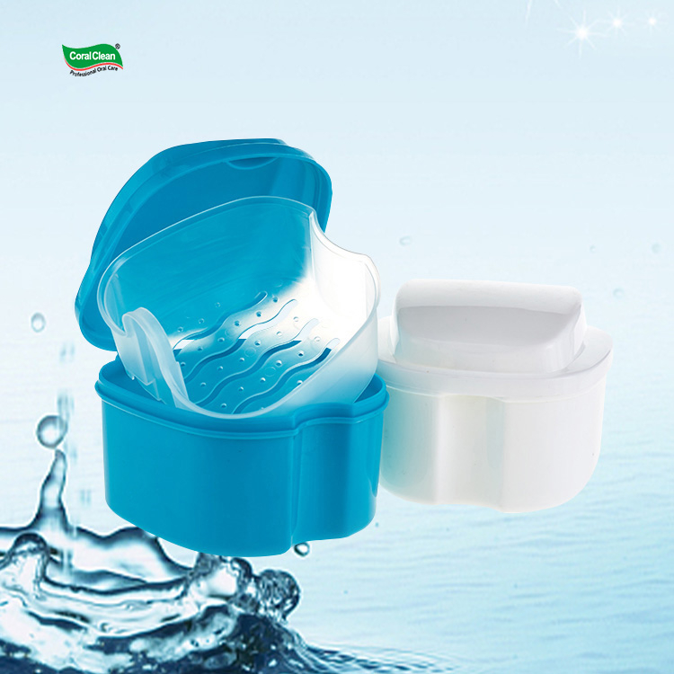 Manufacturer Denture Box Keep Dentures Clean and Hygienic Storage Case