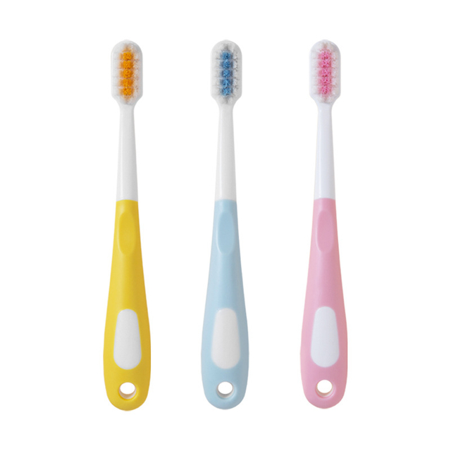 Oral Care Products Child Toothbrush Colorful Non-slip Handle Kids Teeth Brushes