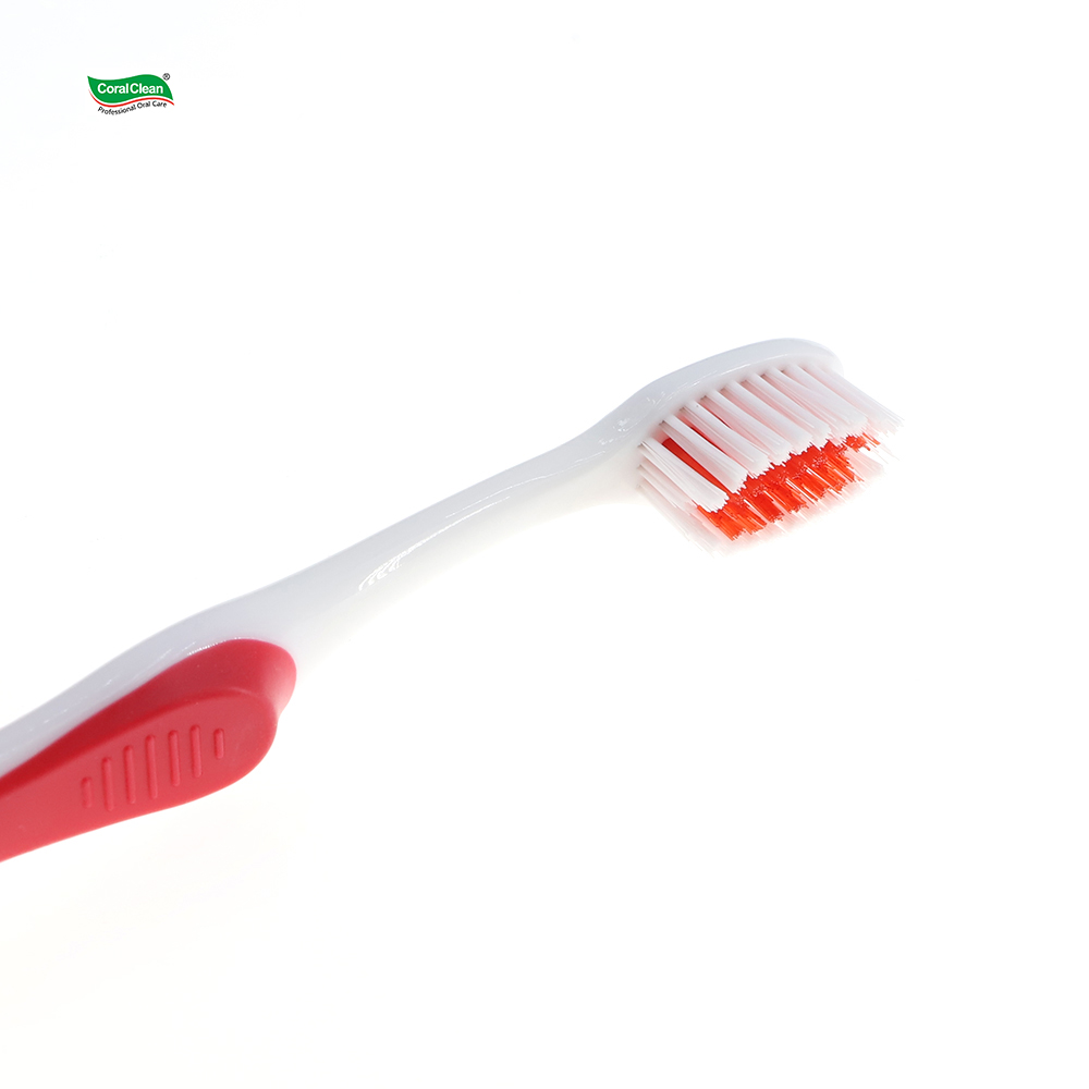 V Shape Orthodontic Toothbrush Soft Bristles Non-slip Handle Ortho Tooth Brushes