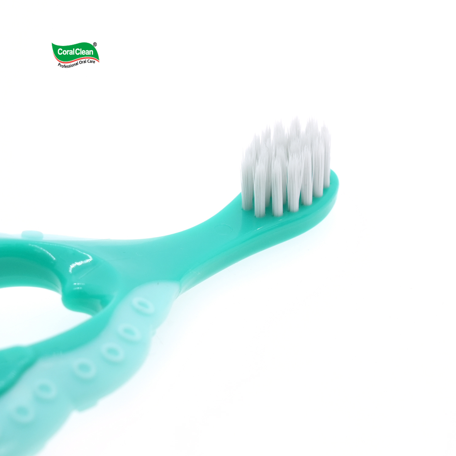 Cute Children Toothbrush Soft Bristled 0-3 Years Old Cleaning and Protecting Gums Baby Training Toothbrush