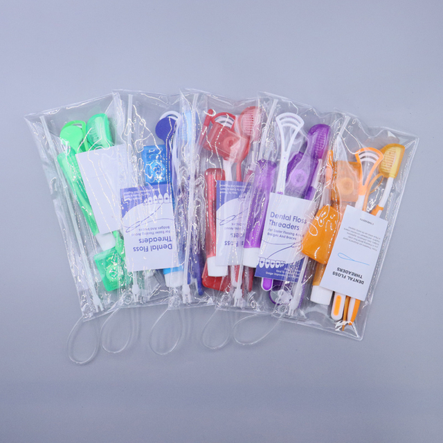 Oral Hygiene Orthodontic Kit New 8 PCS Set Dental Ortho Kit Without Hourglass