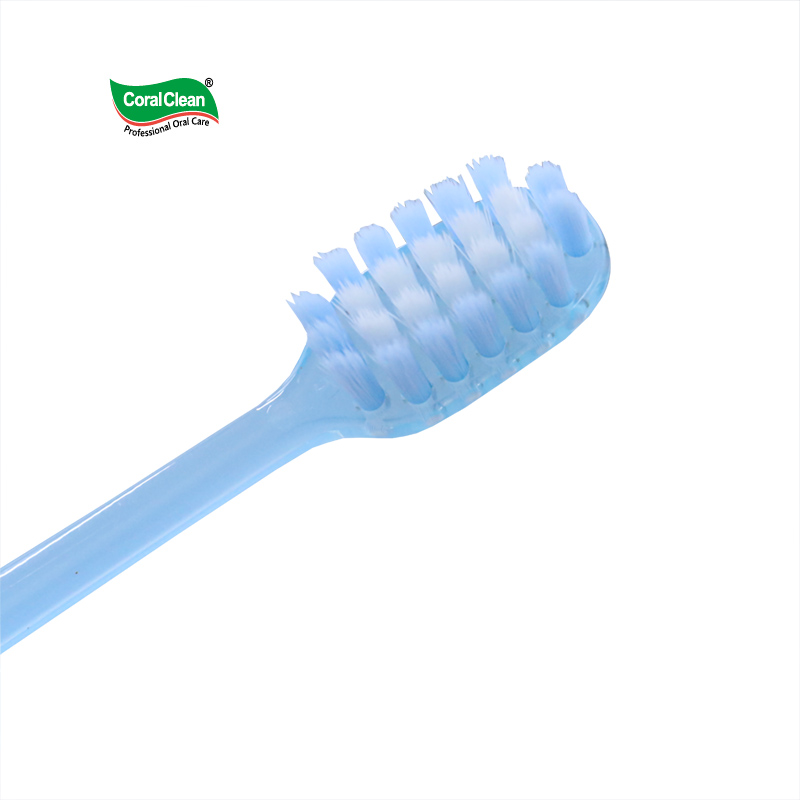 Manufacturer Plastic Adult Toothbrush Non-slip Handle Do Not Harm Gums with Soft and Gentle Bristles