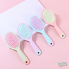 High Rebound Air Cushion Comb Anti-Static Massage Hair Brush with Soft Ball-Tipped Bristles Portable Detachable Cleaning Tool