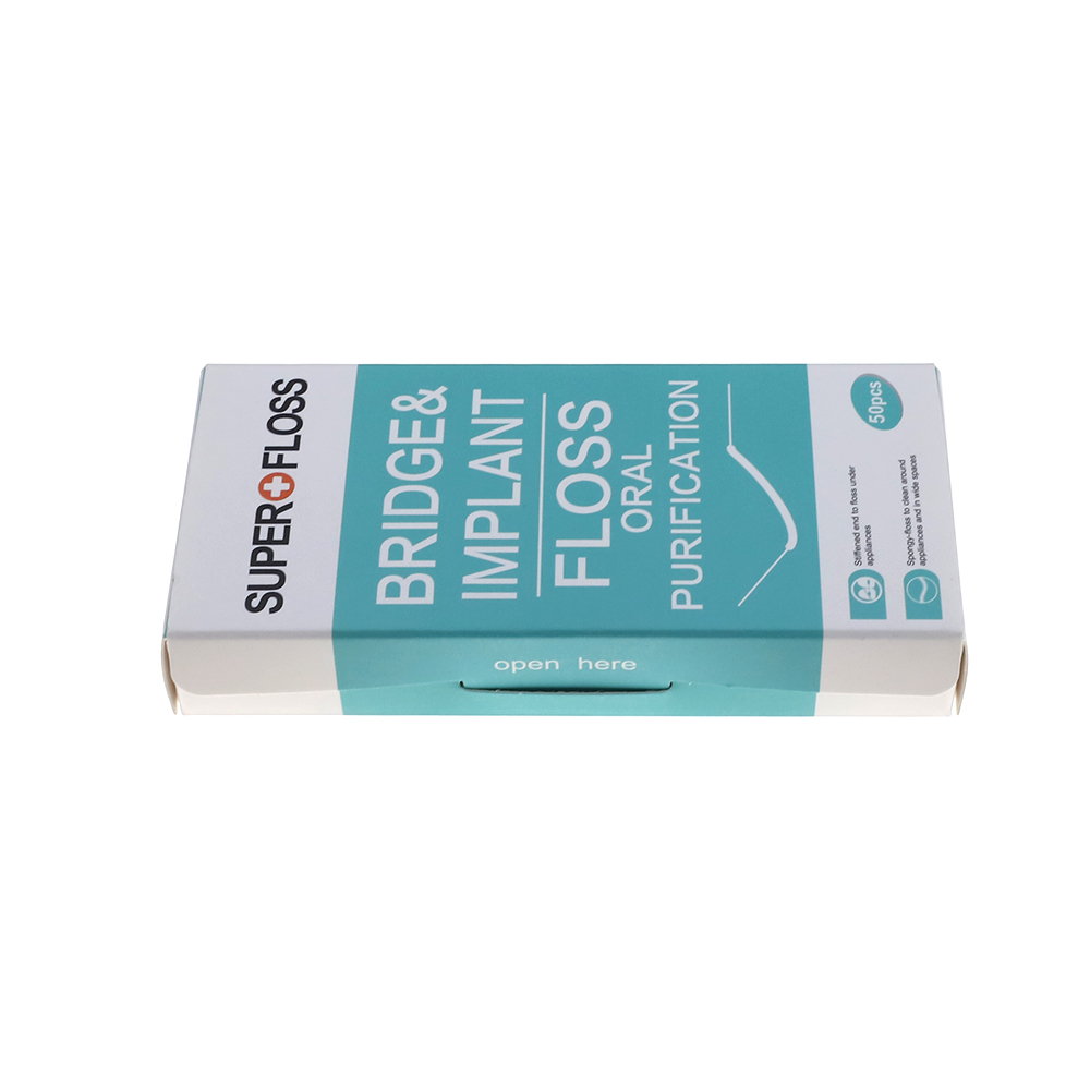 High Quality 2 in 1 Dental Super Floss Nylon Floss Plastic Free
