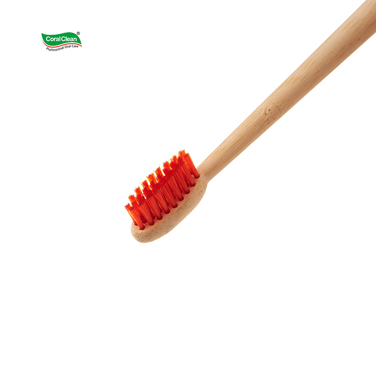 Personal Care High Quality Soft Bristles Adult Bamboo Toothbrush