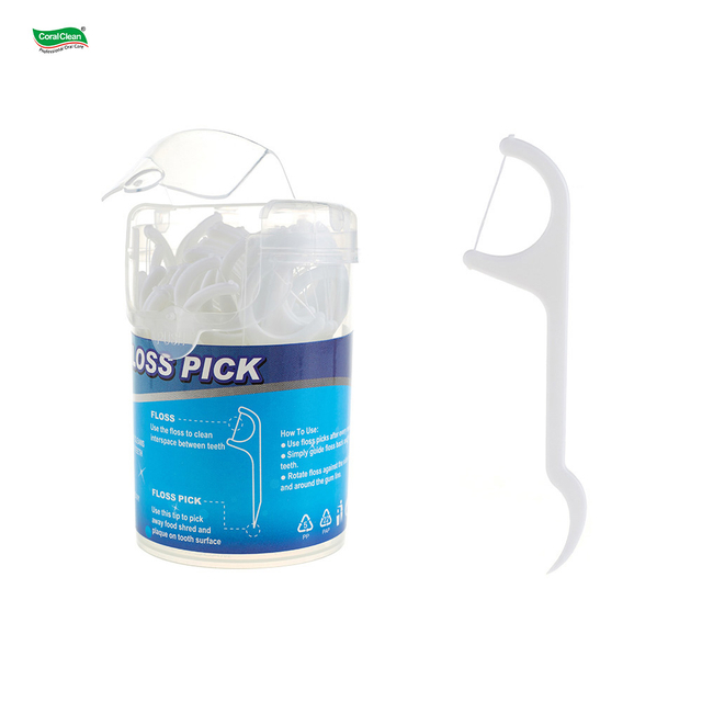 High Quality Factory Dental Floss Pick Manufactory 50PCS Box Stick Picks