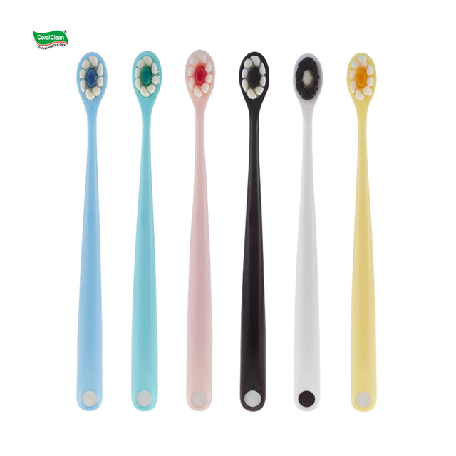 Wholesale Colorful Ultra Soft 10000 Bristles Adult Toothbrush Teeth Cleaning Product Gums