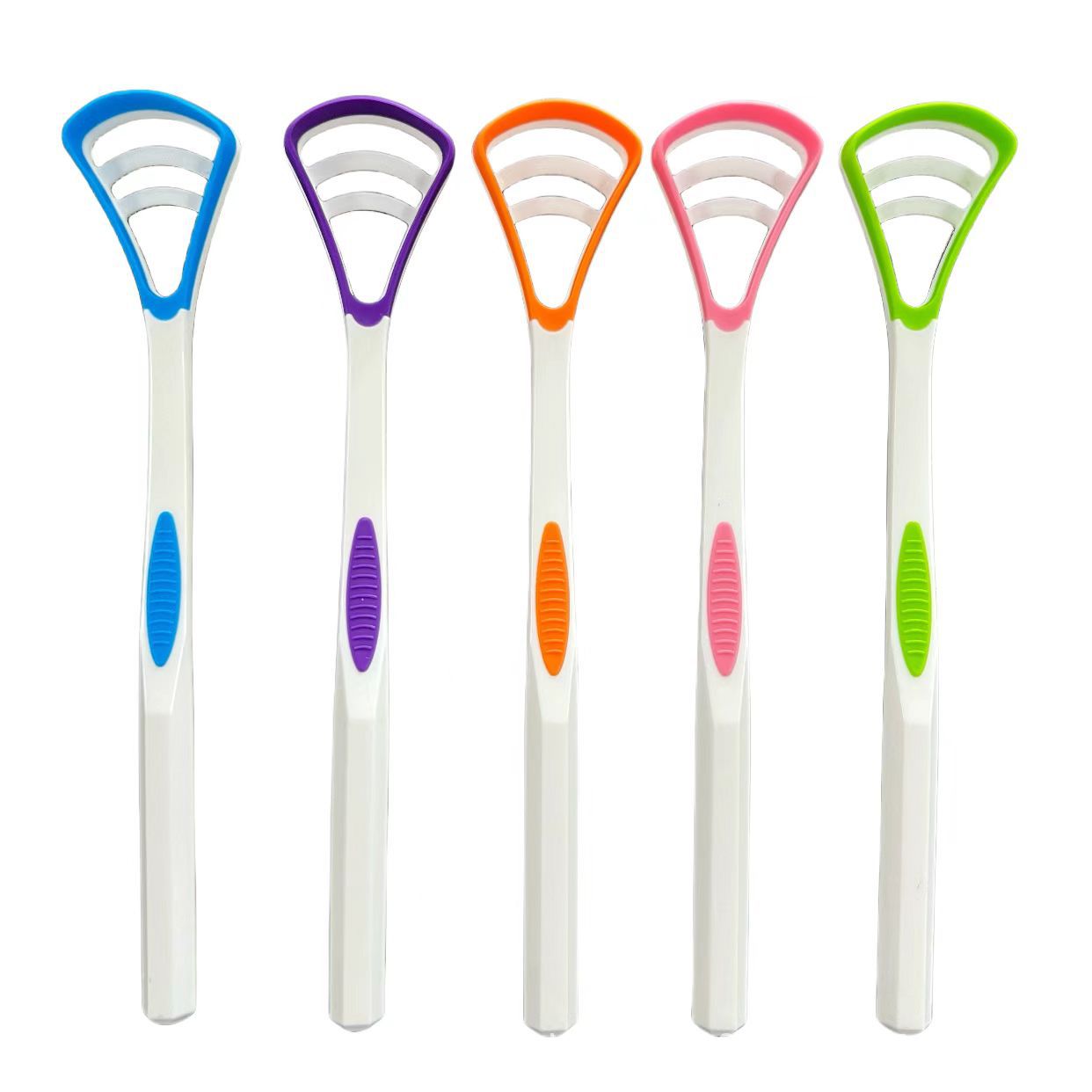 Export Tongue Scraper Tongue Coating Cleaner Tongu Scraping Removal of Bad Breath Oral Care