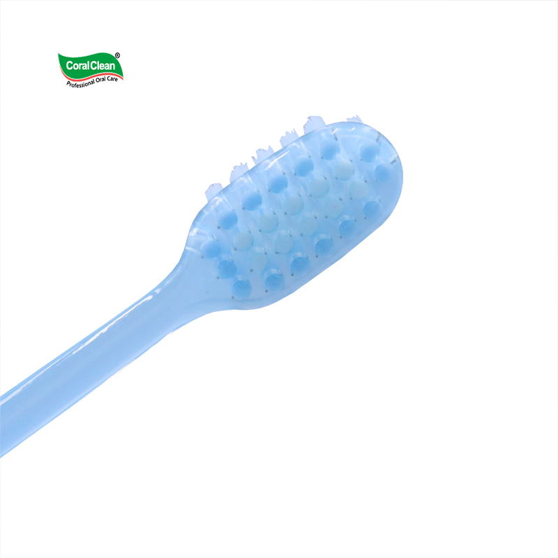 Manufacturer Plastic Adult Toothbrush Non-slip Handle Do Not Harm Gums with Soft and Gentle Bristles