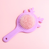 Professional Scalp Massage Cushion Hair Brush with High Elastic Air Pad for Hair Styling Stress Relief Anti-Static Wide Tooth