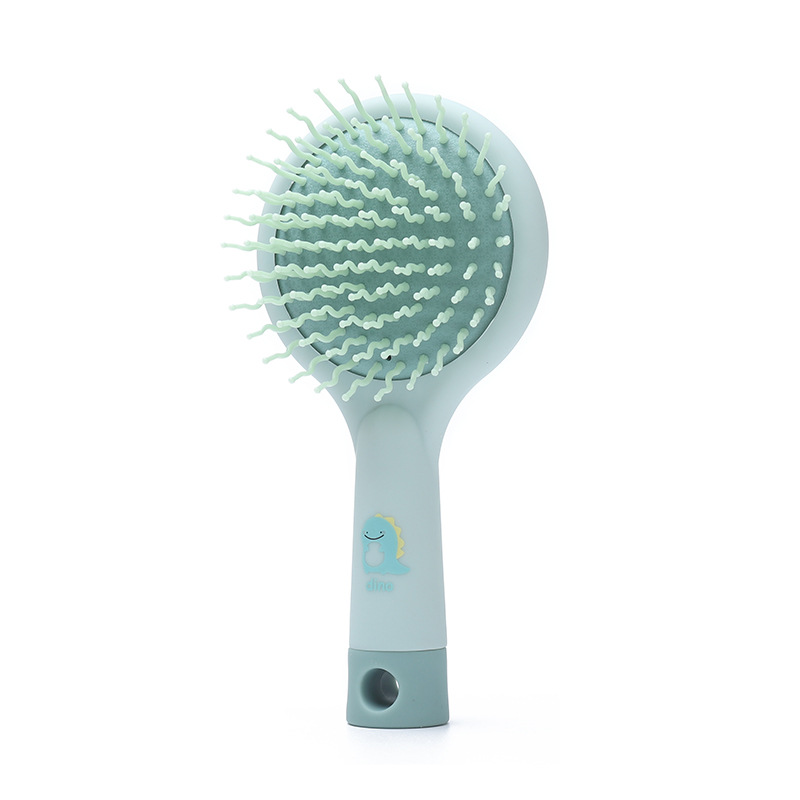 High Quality Mini Cartoon Airbag Comb Massage Hair Brush Home Cute Air Cushion Comb with Mirror