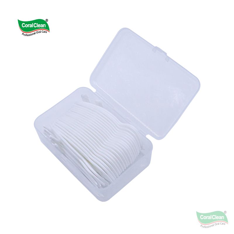 Wholesale Custom Logo Dental Floss Picks Strong Mint Waxed / Unwaxed Biodegradable Handle Oral Care Products Manufacturer