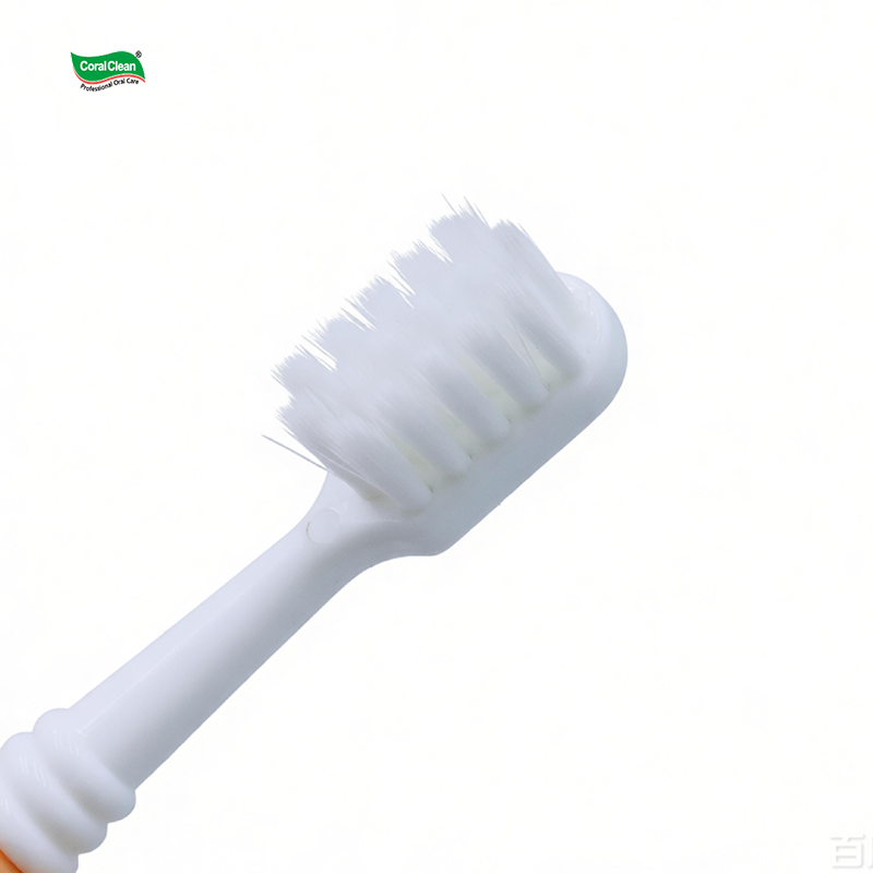 Kids Toddler Soft Bristle Toothbrush, Cute Kung Fu Tiger Cartoon Design Anti-Slip Handle for Children Baby Boys Girls 1-6 Years