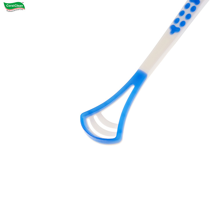 Disposable Tongue Scraper Adult Tongue Cleaner Plastic Package Oral Cleaning