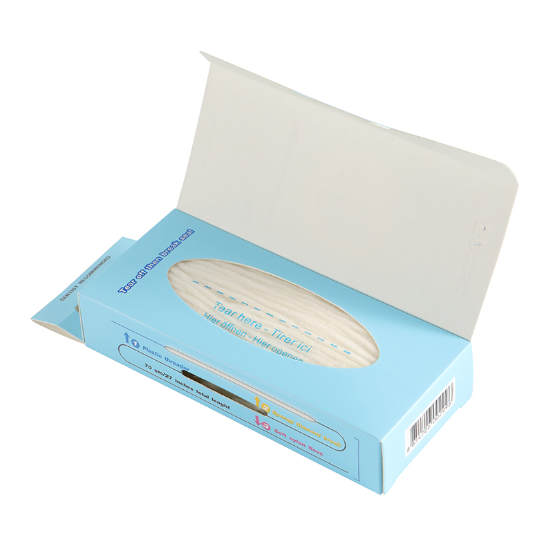 3 in 1 Dental Super Floss Plastic Free Expanding Nylon Floss Threader Oral Care