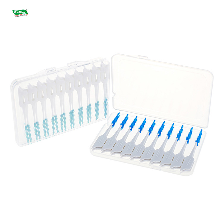 High Quality CE ISO Approved Dental Soft Picks Rubber Interdental Brush