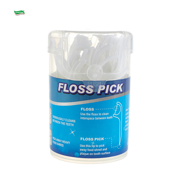 High Quality Factory Dental Floss Pick Manufactory 50PCS Box Stick Picks