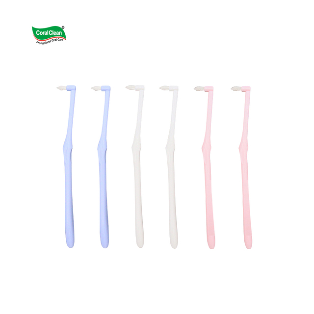 Orthodontic Toothbrush Single Tufted Tooth Brushes 6pcs Soft Bristles Oral Care