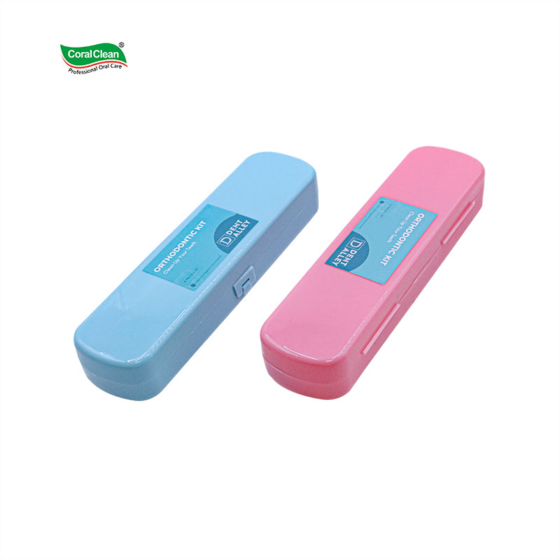 Orthodontic Boxes Paquete De Ortodoncia 8pcs Dental Kit Oral Hygiene Travel Kits De Ortodoncia
