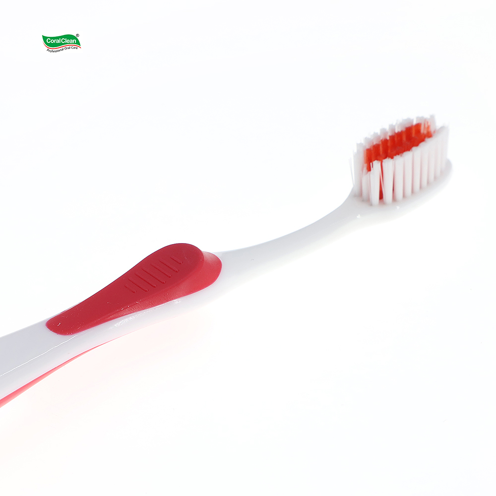 V Shape Orthodontic Toothbrush Soft Bristles Non-slip Handle Ortho Tooth Brushes