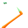 Wholesale Single Tuft Toothbrush Silicone Orthodontic Brushes Oral Care