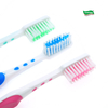 Wholesale Plastic Adult Toothbrush Medium Bristles Clean Teeth Dust-proof Cover Keep the Brush Clean