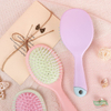 High Rebound Air Cushion Comb Anti-Static Massage Hair Brush with Soft Ball-Tipped Bristles Portable Detachable Cleaning Tool