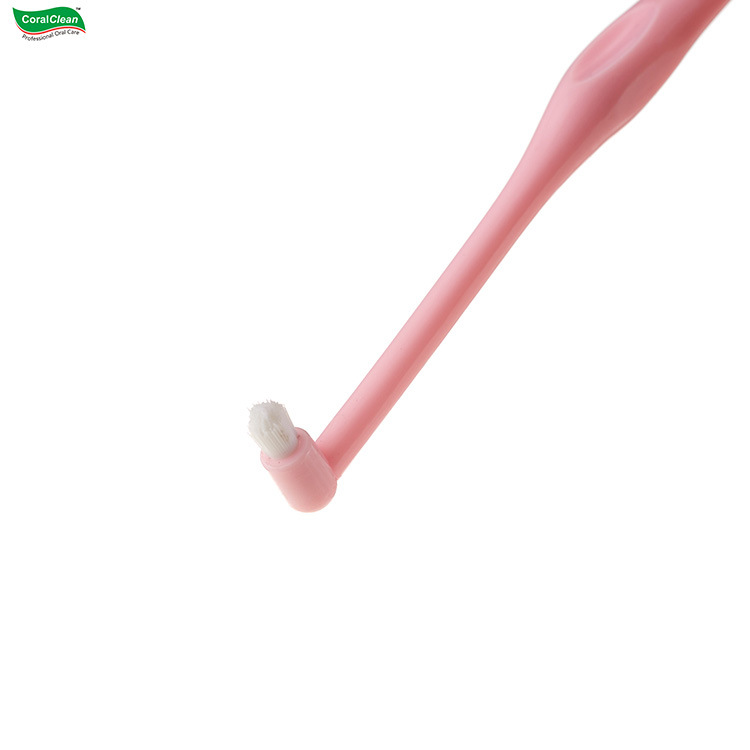 Multi Purpose Oral Hygiene Products Single Tuft Toothbrush Ortho Brushing
