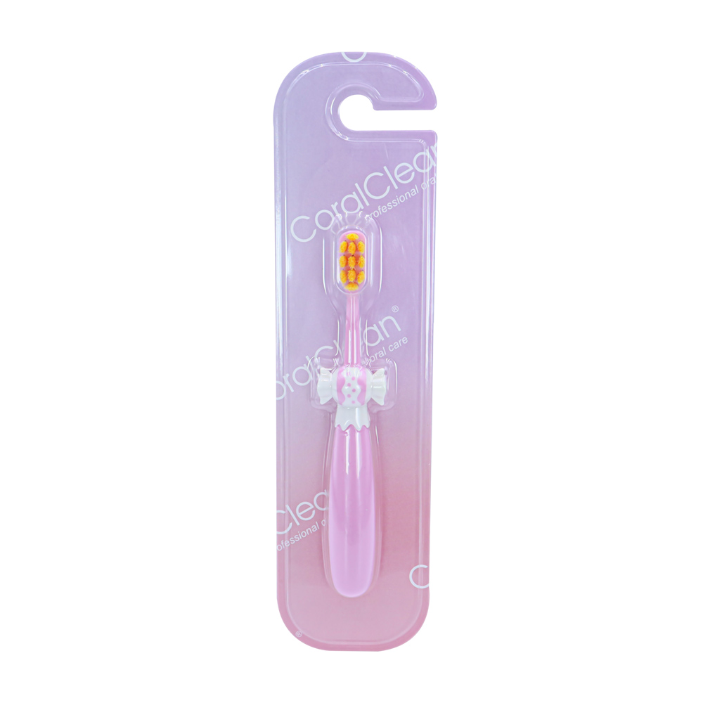 Wholesale OEM ODM Nylon Bristles PP Handle Kids Toothbrush Candy Shape Macaron Colors Customizable for Oral Care Home Use