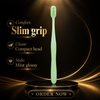 Adult Soft Bristle Toothbrush Dual Color Nylon Brush PP Handle Family Oral Care Home Use