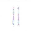 Private Label Manufacturer OEM ODM Customization Dental Oral Care Adult Toothbrush Transparent PETG Tapered Bristles Home Travel