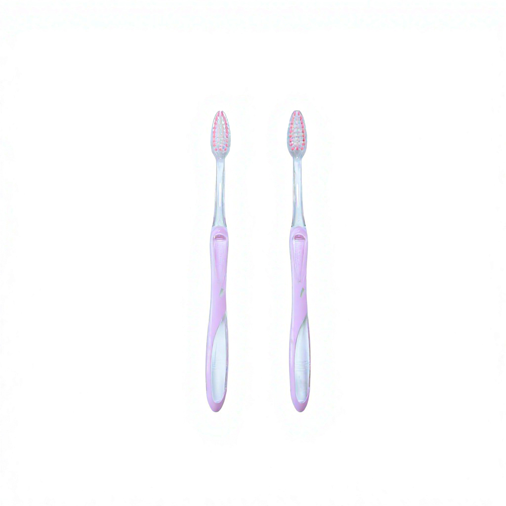 Private Label Manufacturer OEM ODM Customization Dental Oral Care Adult Toothbrush Transparent PETG Tapered Bristles Home Travel