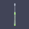 Adult Transparent PETG Tapered Bristle Toothbrush OEM ODM Custom Manual Toothbrush